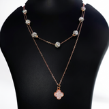 Clover Station Necklace