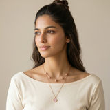 Clover Station Necklace