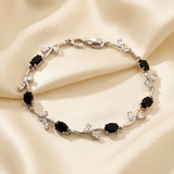 Black Crystal Friendship Bracelet Set — Buy 1 Gift 1