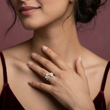 Crystal Bow Ring