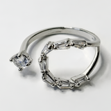 Orbit Stone Ring