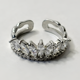 Crown Marquise Ring