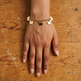 Butterfly Charm Bracelet