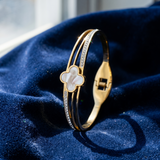 Clover Cuff Bracelet