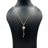 Crystal Flower Necklace