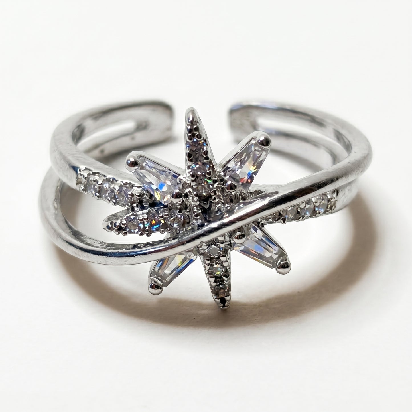 North Star Burst Ring