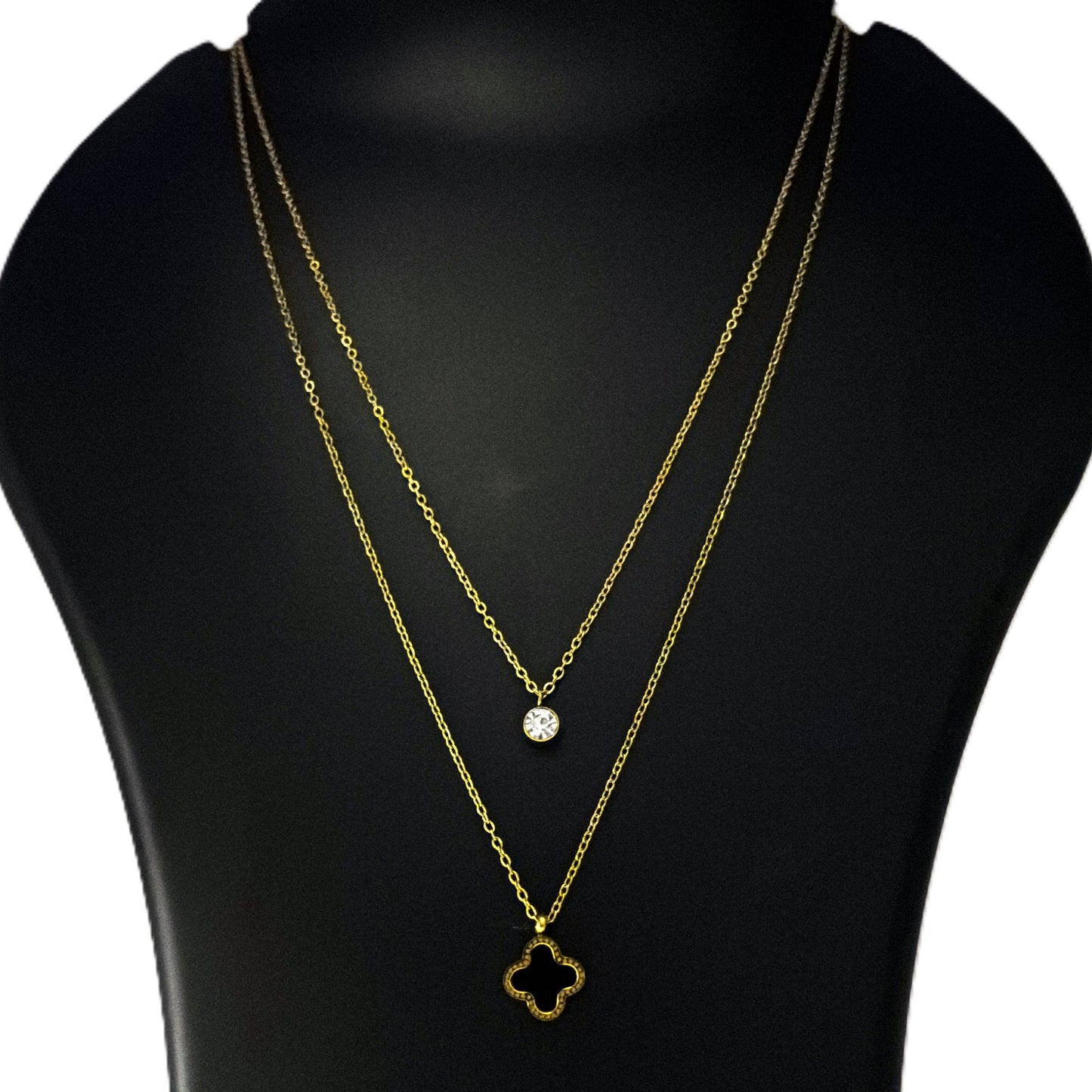 Clover Layer Necklace
