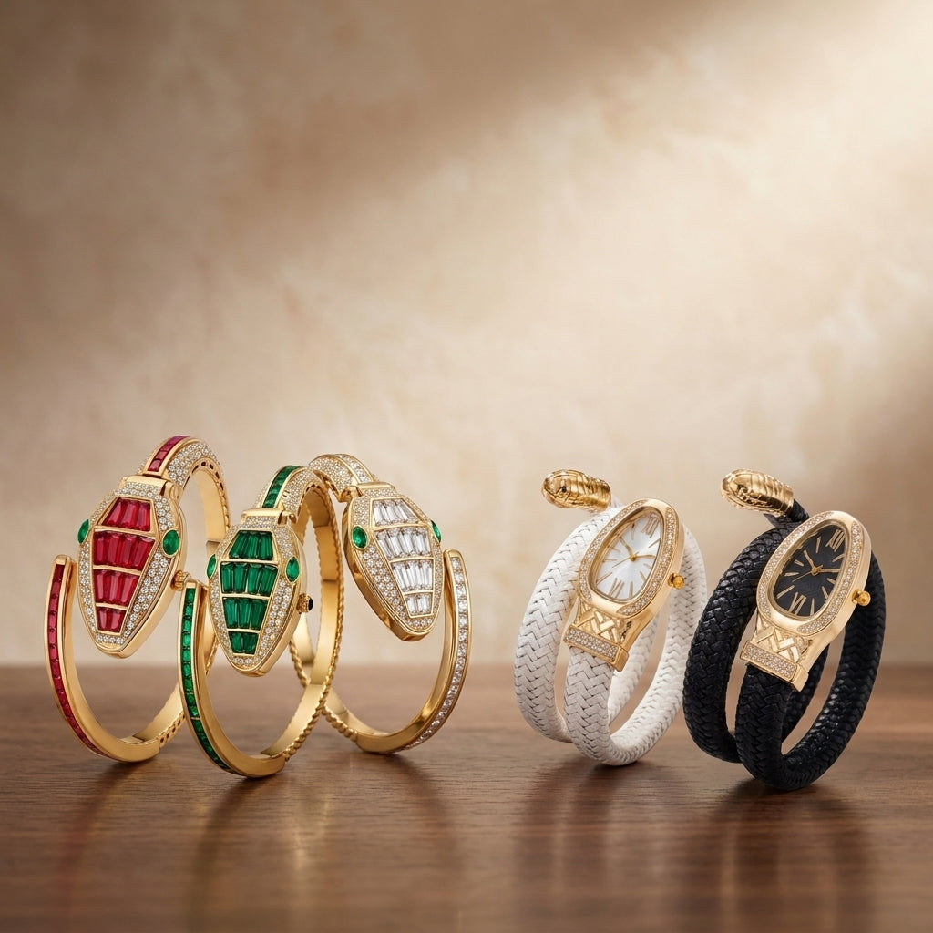 Serpentyne Bracelet Watches Braid