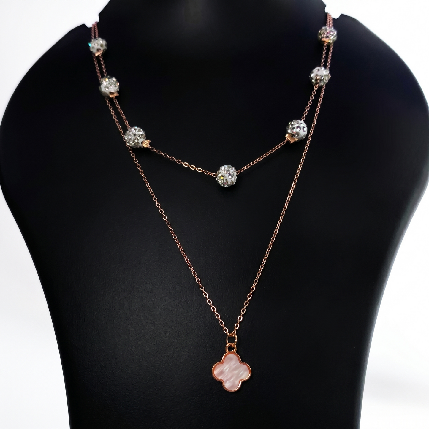 Clover Station Necklace