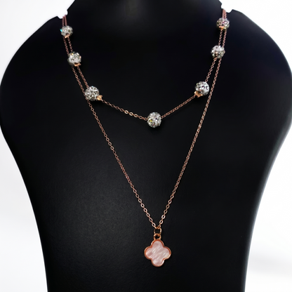 Clover Station Necklace