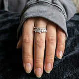 Crown Marquise Ring