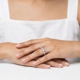 Five Hearts Eternity Ring