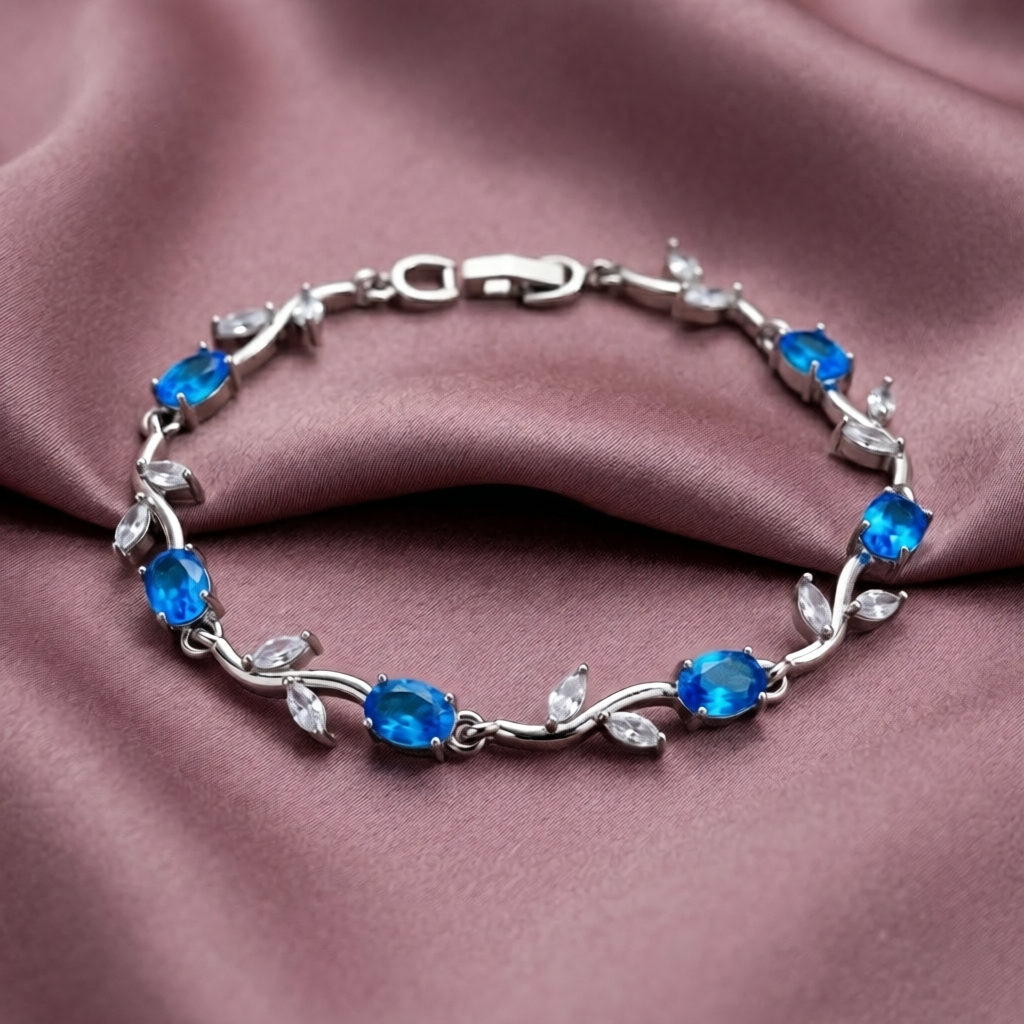 Blue Crystal Friendship Bracelet Set — Buy 1 Gift 1
