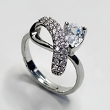 Dragonfly Pear Ring