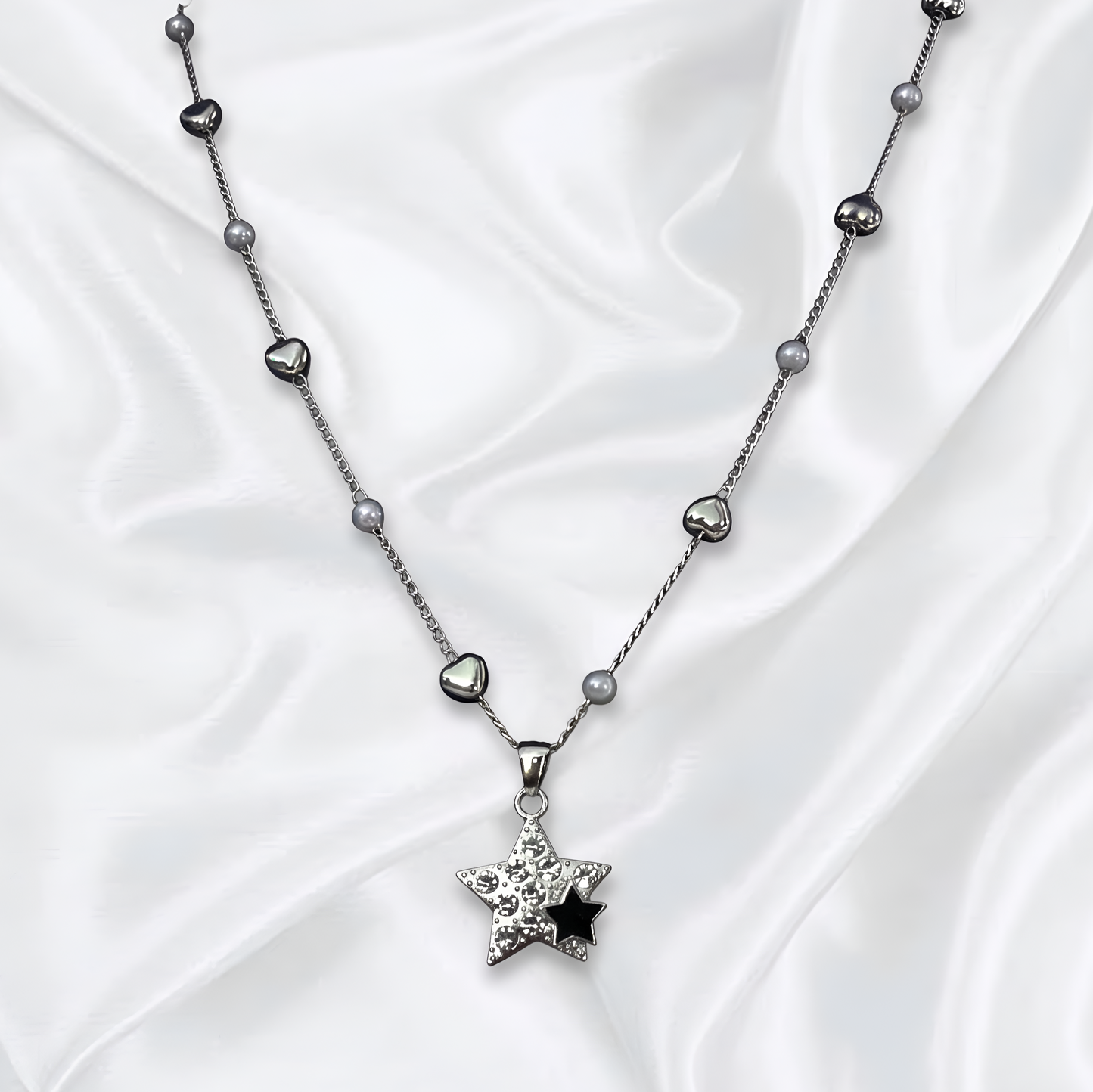 Pavé Star Necklace