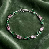 Pink Crystal Friendship Bracelet Set — Buy 1 Gift 1