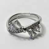Crystal Bow Ring