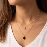 Clover Layer Necklace