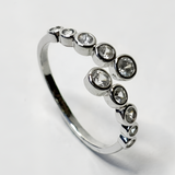 Bubble Bezel Bypass Ring