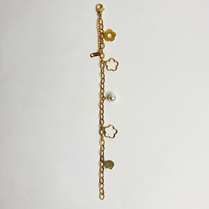 Pearl Flower Bracelet