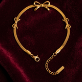 Bow Chain Bracelet