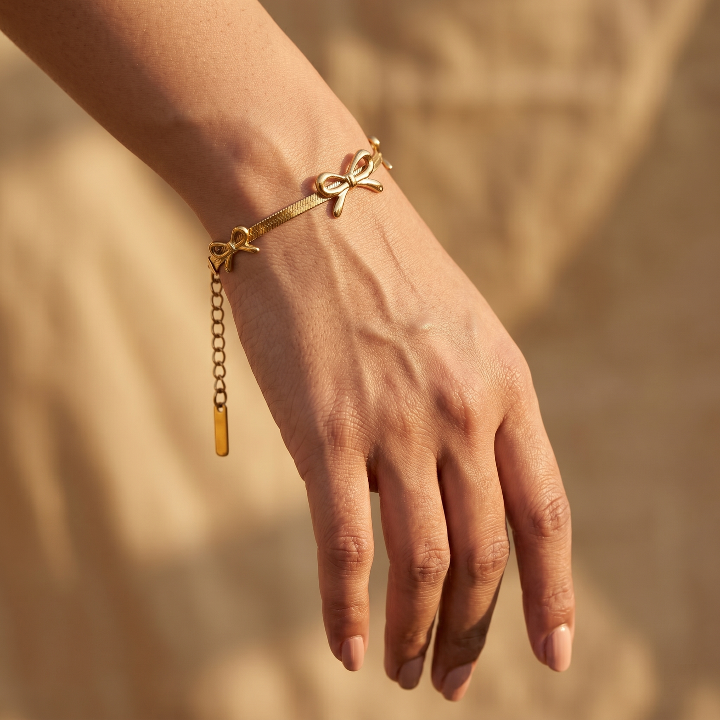 Bow Chain Bracelet