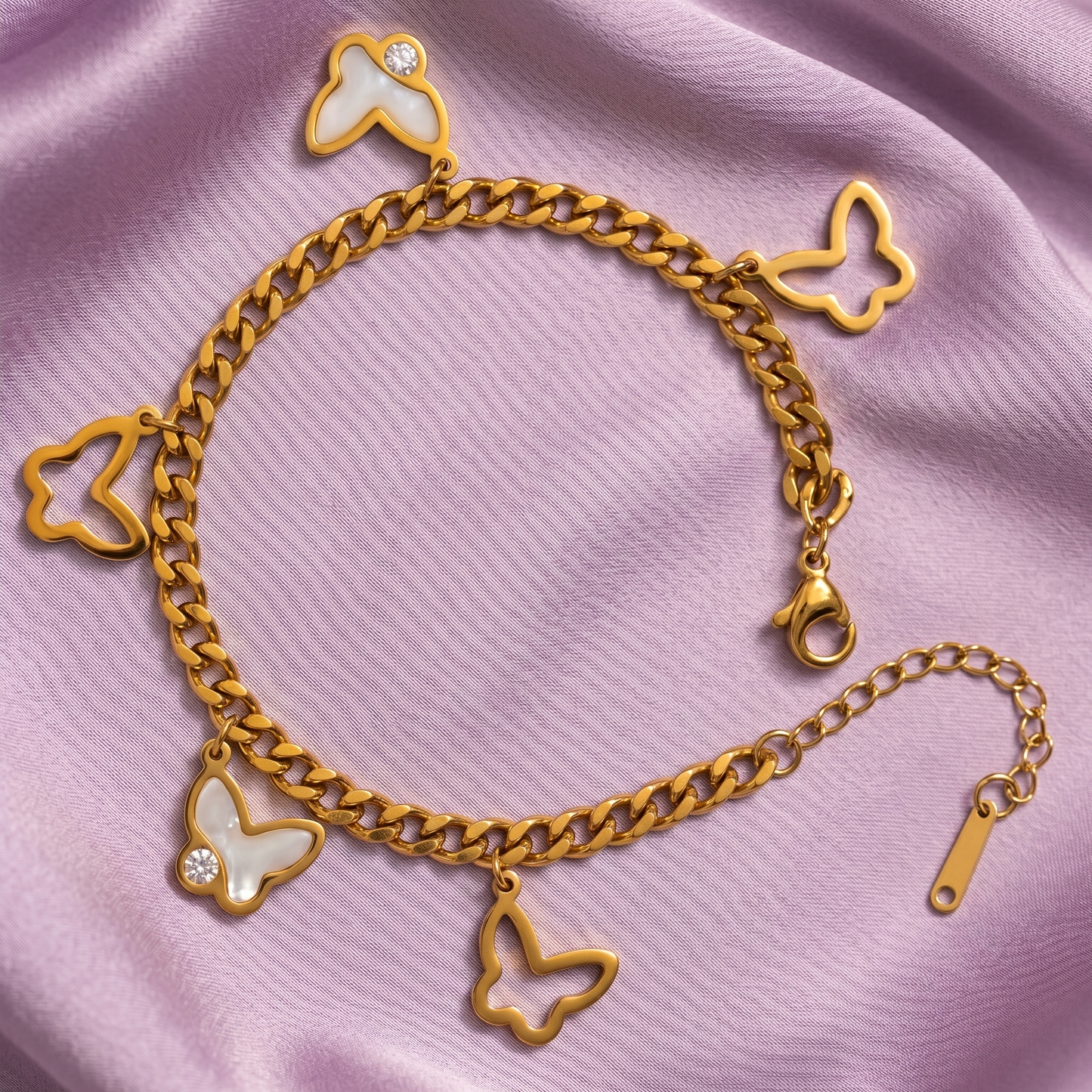 Flutter Butterfly Bracelet