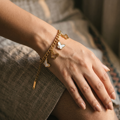 Flutter Butterfly Bracelet