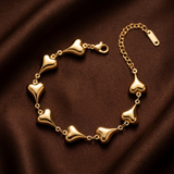 Heart Chain Bracelet