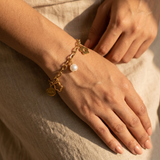 Pearl Flower Bracelet