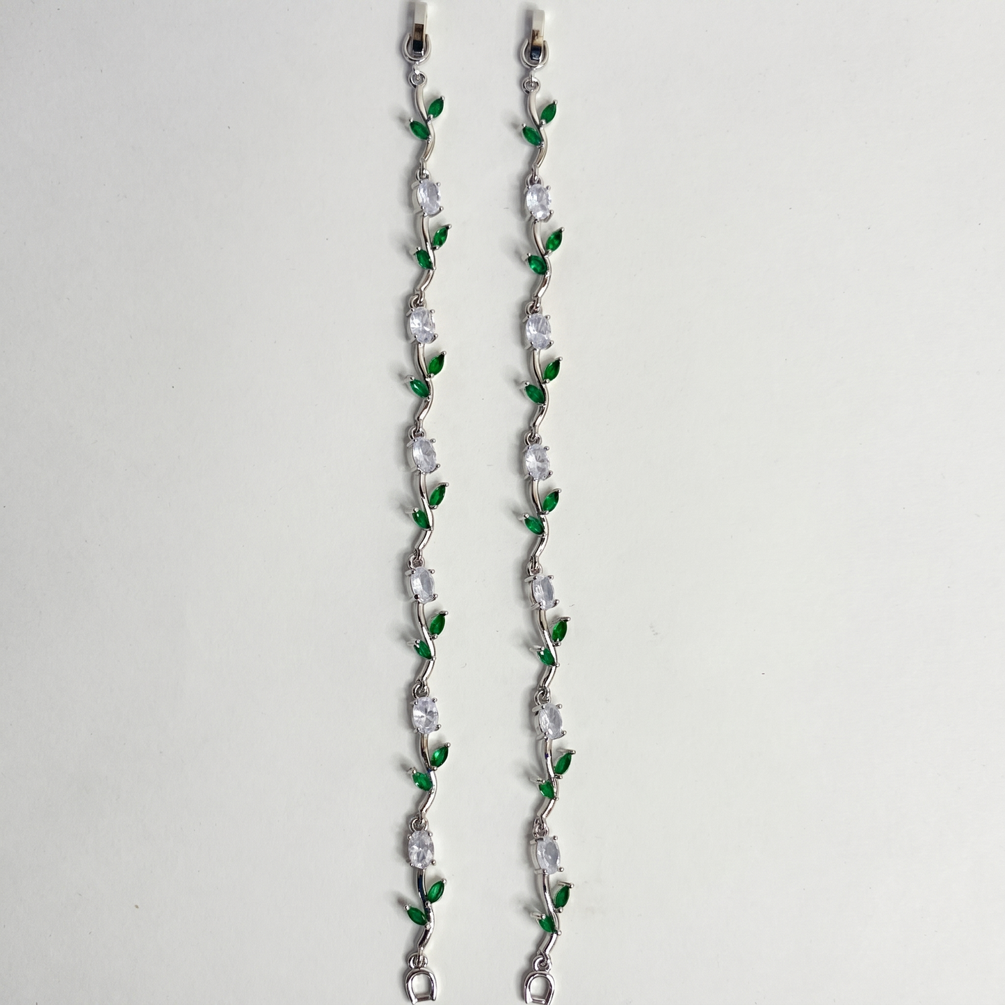 Green Crystal Friendship Bracelet Set — Buy 1 Gift 1