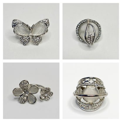 The Glow All Out 4-Ring Set