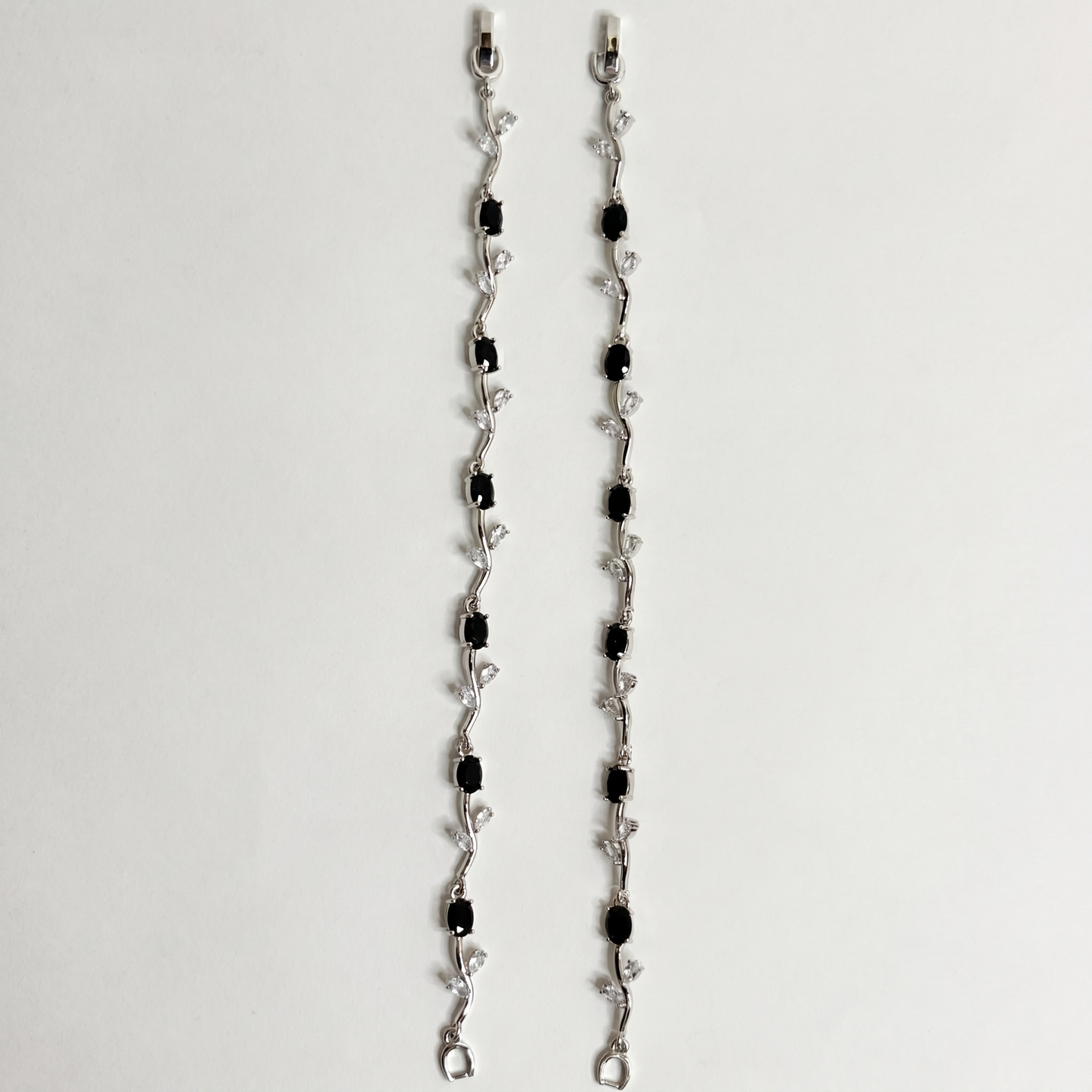 Black Crystal Friendship Bracelet Set — Buy 1 Gift 1