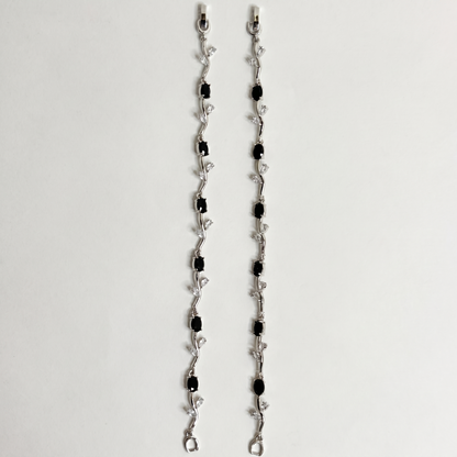 Black Crystal Friendship Bracelet Set — Buy 1 Gift 1