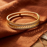 Coronet Crystal Bangle