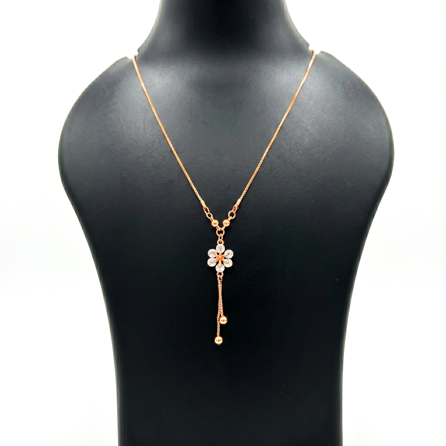 Crystal Flower Necklace