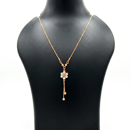 Crystal Flower Necklace