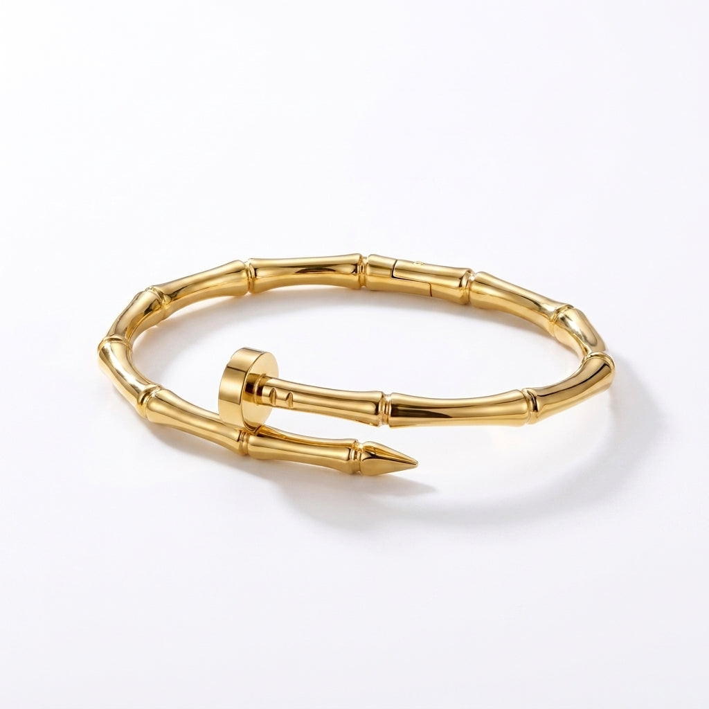 Bamboo-Link Open Cuff