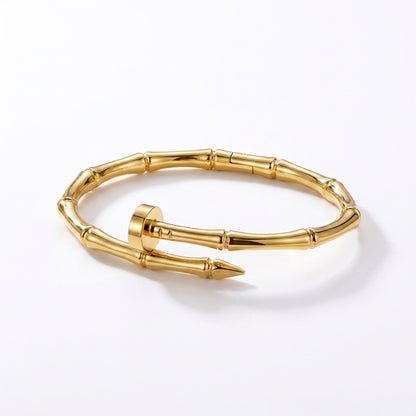 Bamboo-Link Open Cuff