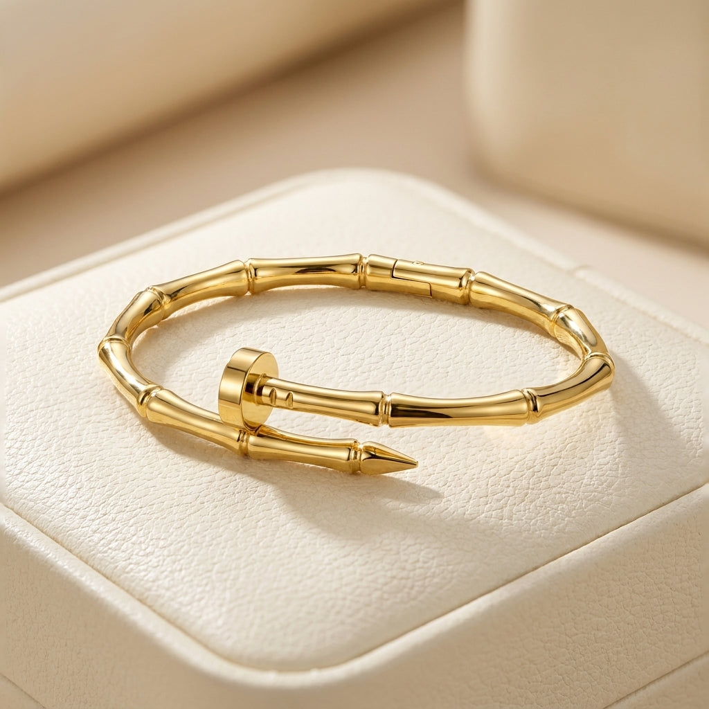 Bamboo-Link Open Cuff