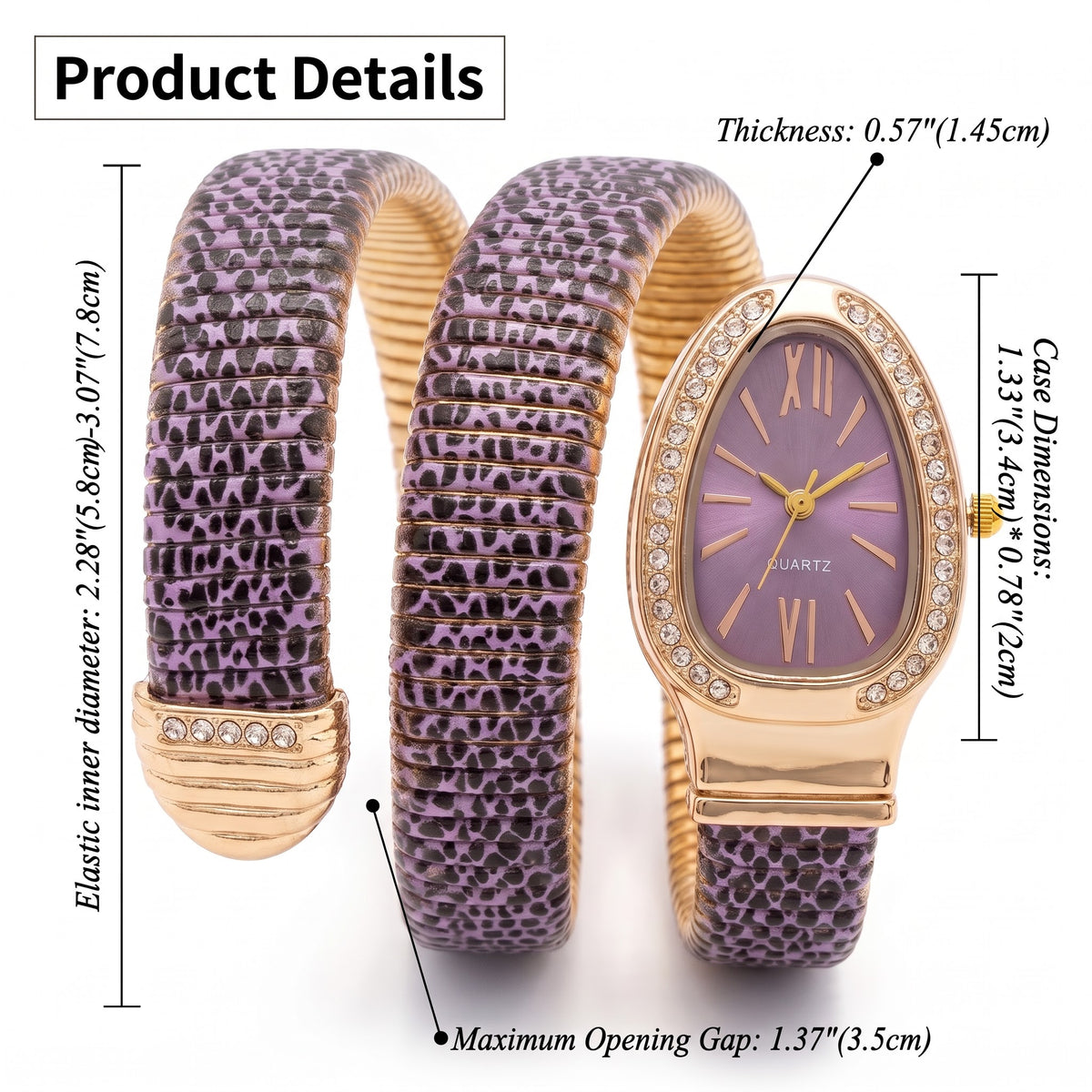 Amethyst Serpentyne Python