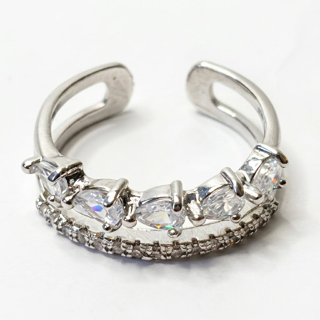 Five Hearts Eternity Ring