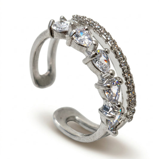 Five Hearts Eternity Ring