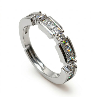 Baguette Eternity Band Ring