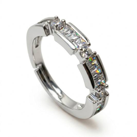 Baguette Eternity Band Ring