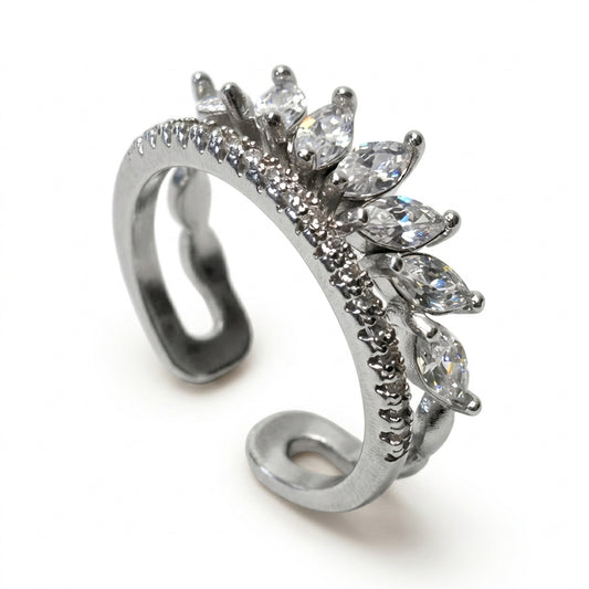 Crown Marquise Ring