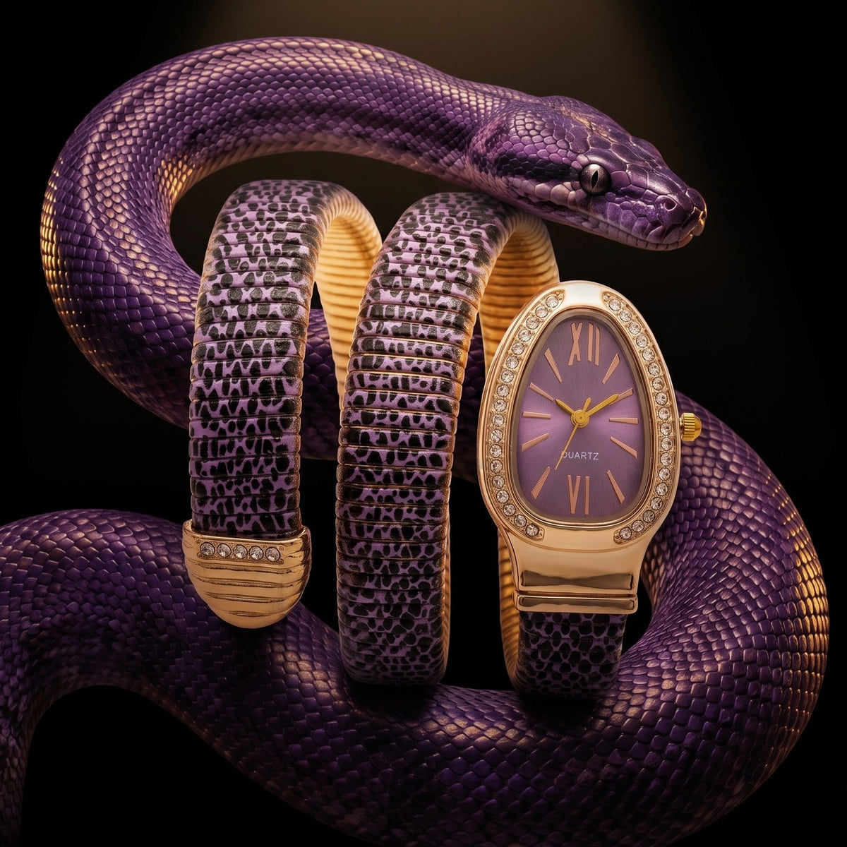Amethyst Serpentyne Python