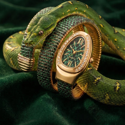 Emerald Serpentyne Python