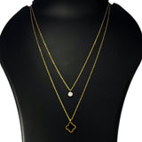 Clover Layer Necklace