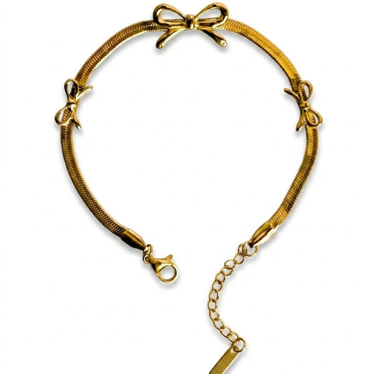 Bow Chain Bracelet
